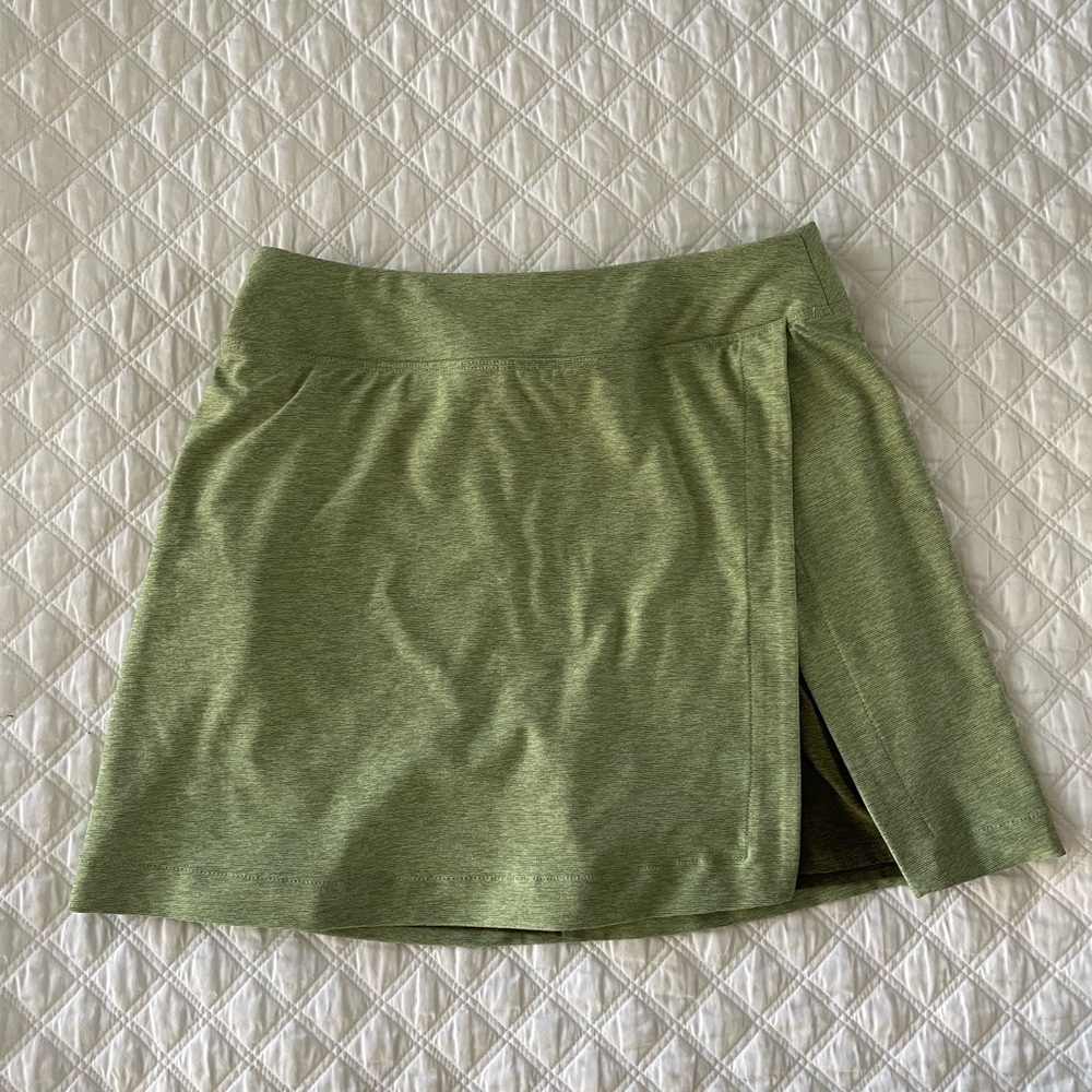 Outdoor Voices Green Mini Skirt